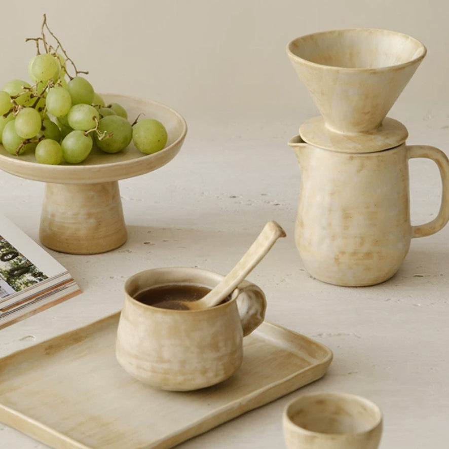Stoneware Pour-Over Set