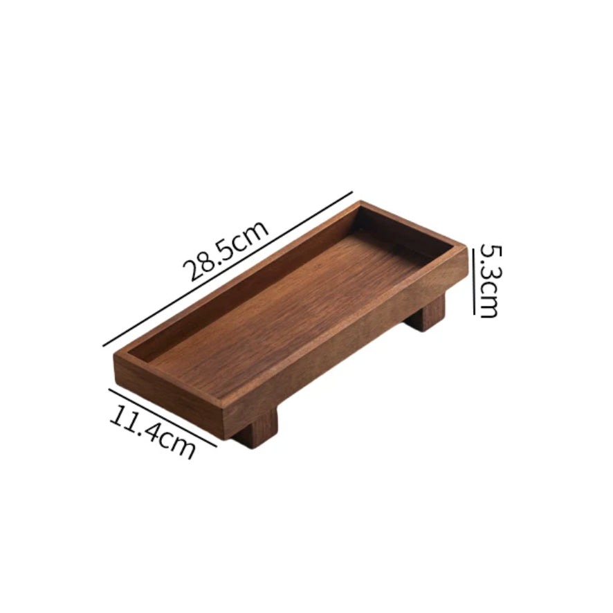 Raised Wooden Ritual Tray