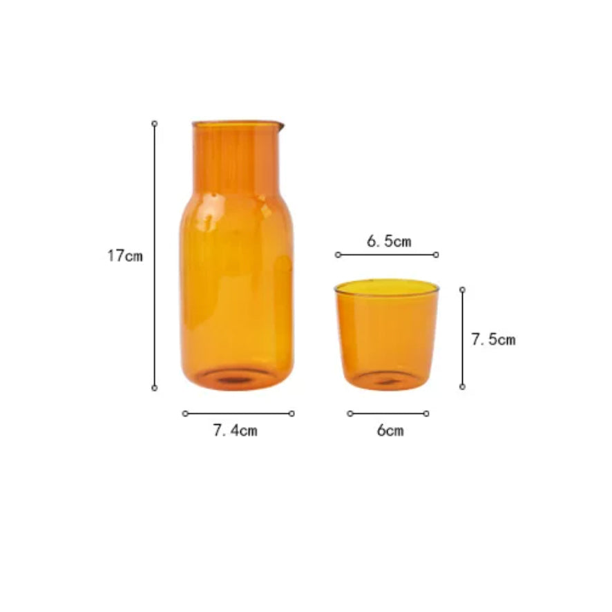 Amber Bedside Carafe
