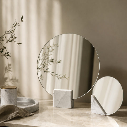 Marble Standing Mirror
