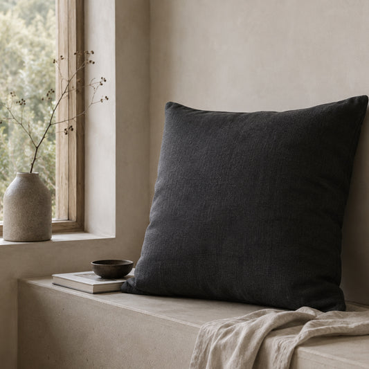 Textured Linen Cushion