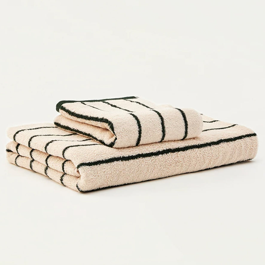 Soft Stripe Cotton Towel
