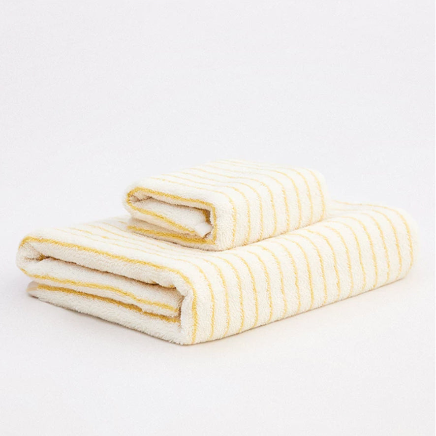 Soft Stripe Cotton Towel