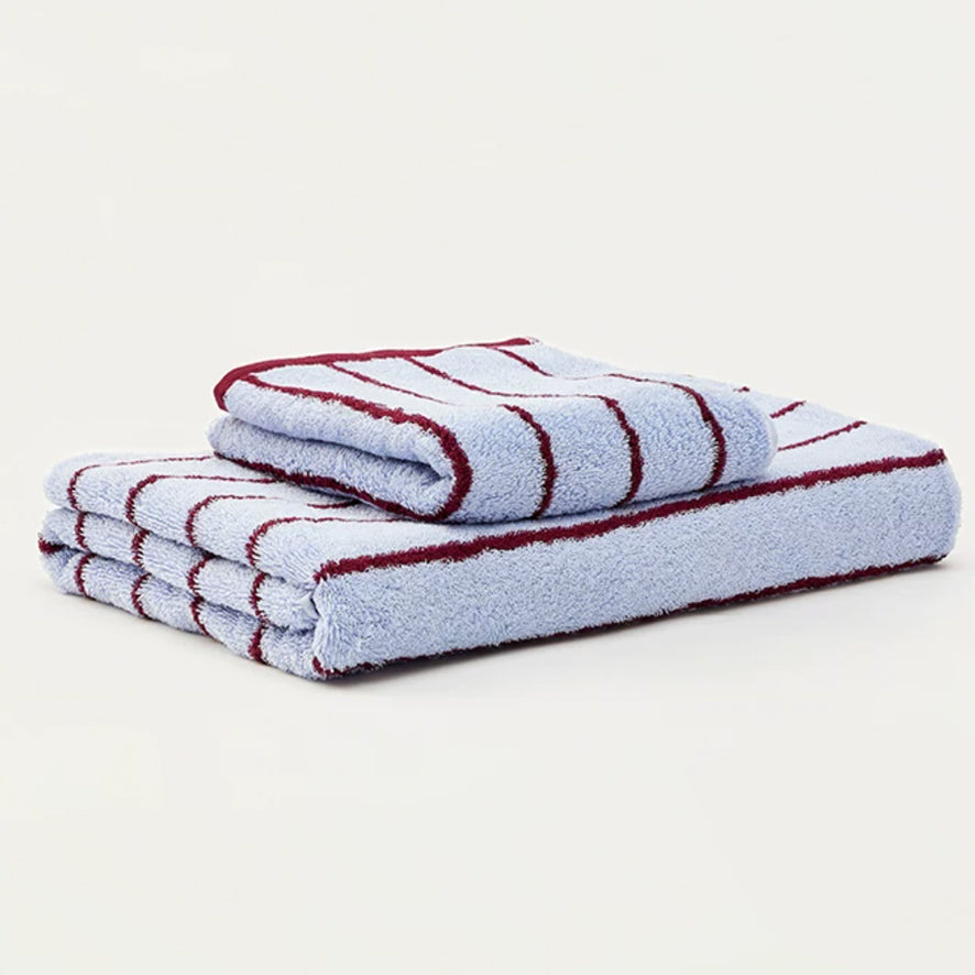 Soft Stripe Cotton Towel