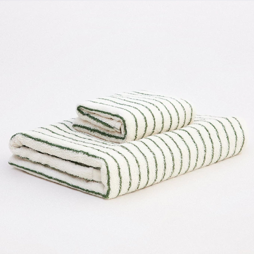 Soft Stripe Cotton Towel